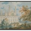 William Turner Galerie montblanc | Clare Hall Et King'S College Chapel, Cambridge, Depuis Les Rives De La Riviere Cam - William Turner