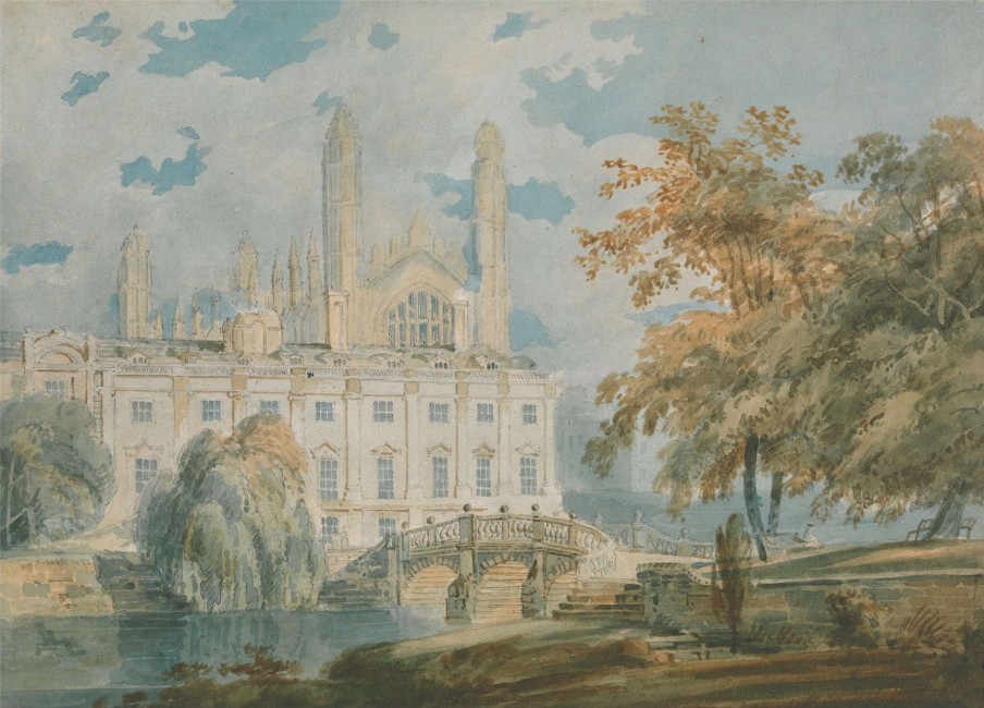 William Turner Galerie montblanc | Clare Hall Et King'S College Chapel, Cambridge, Depuis Les Rives De La Riviere Cam - William Turner