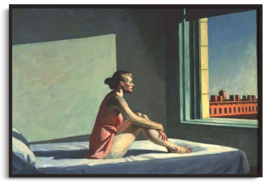 Edward Hopper Galerie montblanc | Morning Sun - Edward Hopper