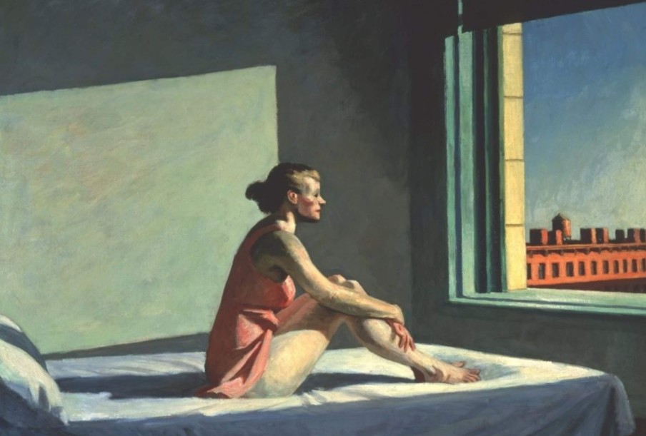 Edward Hopper Galerie montblanc | Morning Sun - Edward Hopper