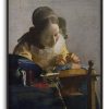 Johannes Vermeer Galerie montblanc | La Dentelliere - Johannes Vermeer