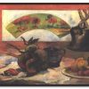 Paul Gauguin Galerie montblanc | Nature Morte A L'Eventail - Paul Gauguin