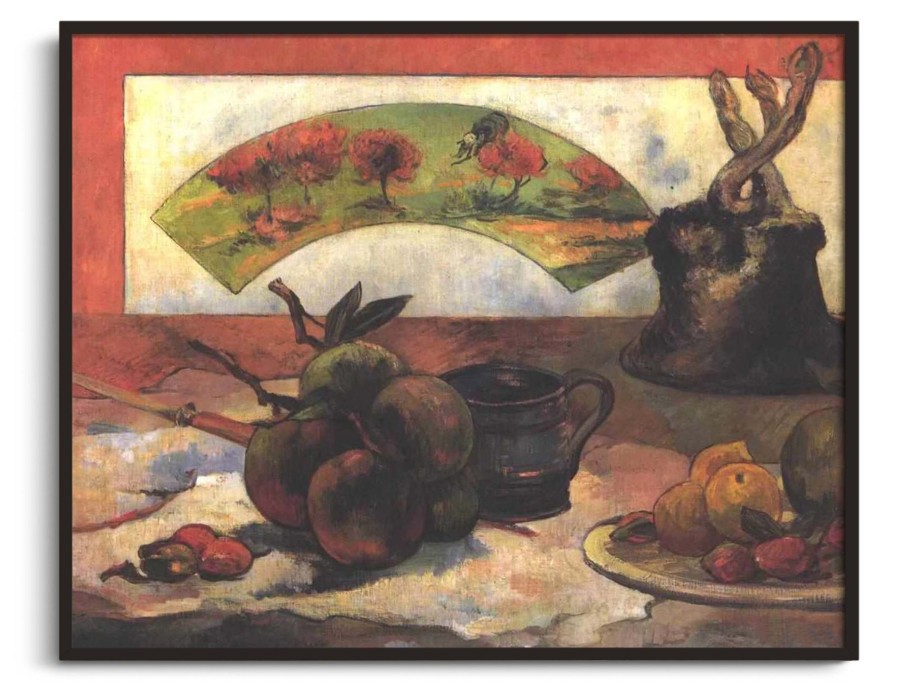 Paul Gauguin Galerie montblanc | Nature Morte A L'Eventail - Paul Gauguin