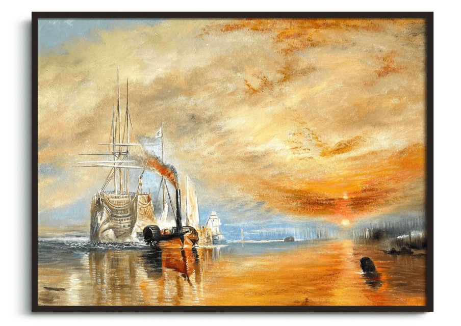 William Turner Galerie montblanc | Le Dernier Voyage Du Temeraire - William Turner