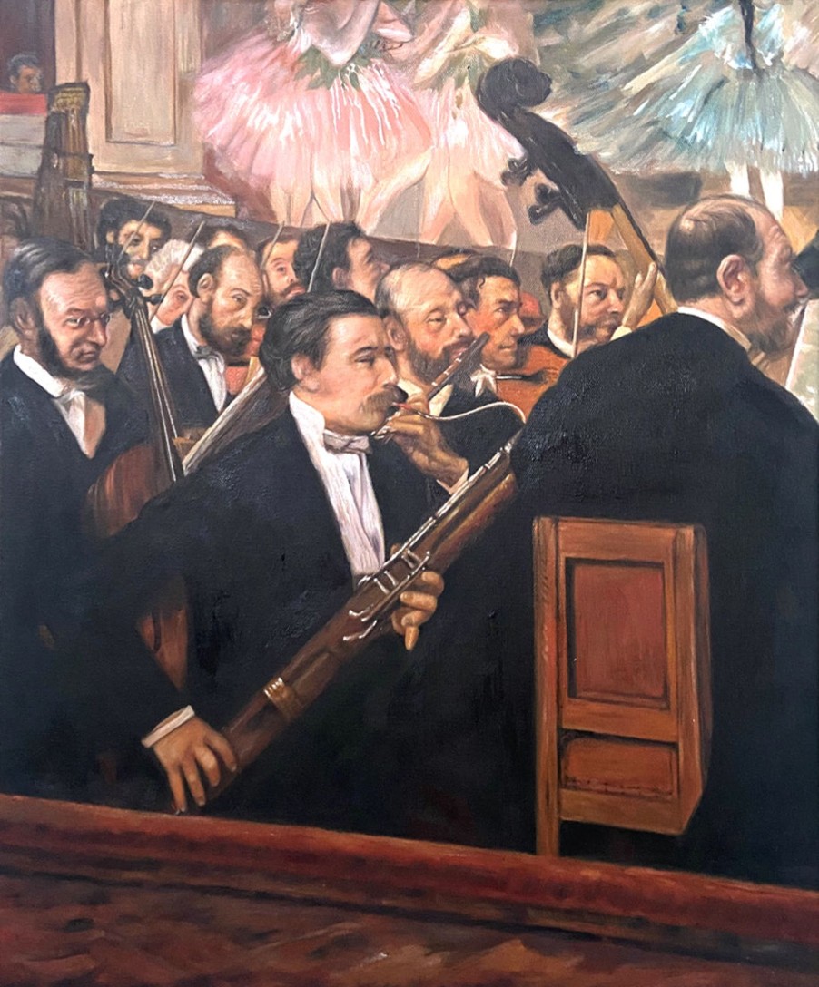 Edgar Degas Galerie montblanc | L'Orchestre De L'Opera - Edgar Degas