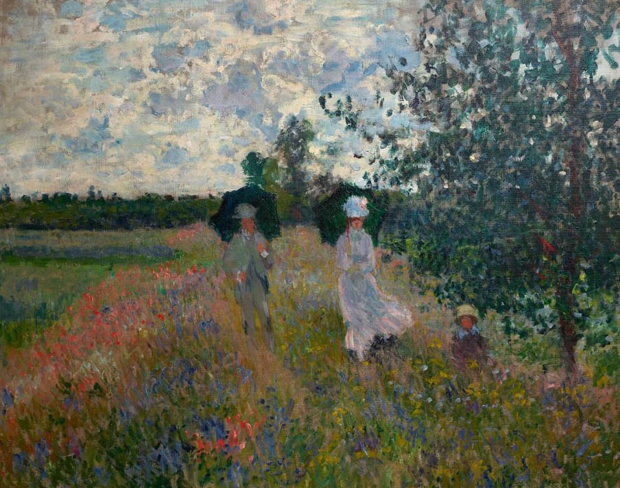 Claude Monet Galerie montblanc | Promenade Pres D'Argenteuil - Claude Monet