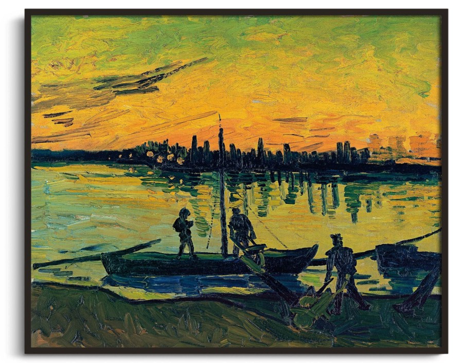 Vincent Van Gogh Galerie montblanc | Barges A Charbon - Vincent Van Gogh